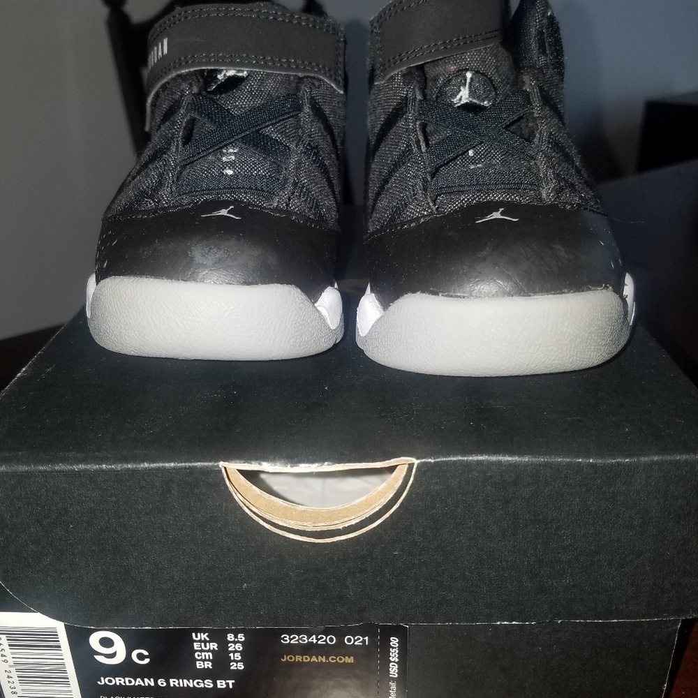 Jordan 6 Rings toddler size 9